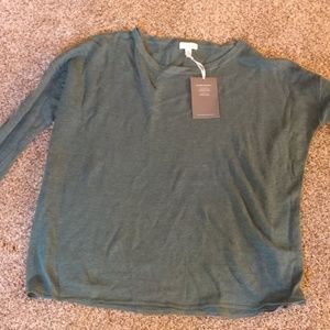 Linen Boatneck Sweater